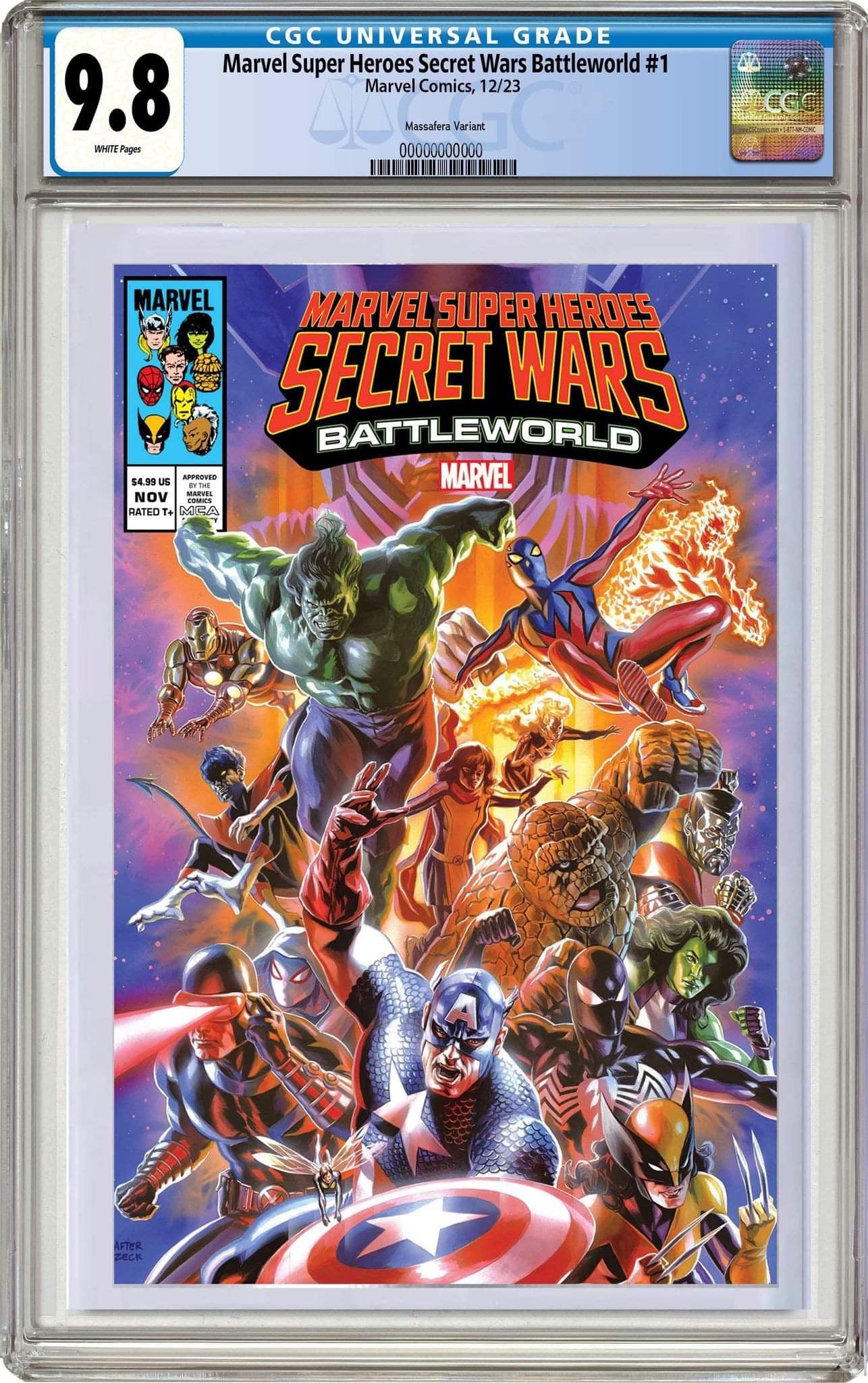 CGC 9.8 Marvel Super Heroes Secret Wars Battleworld TRADE by Felipe  Massafera