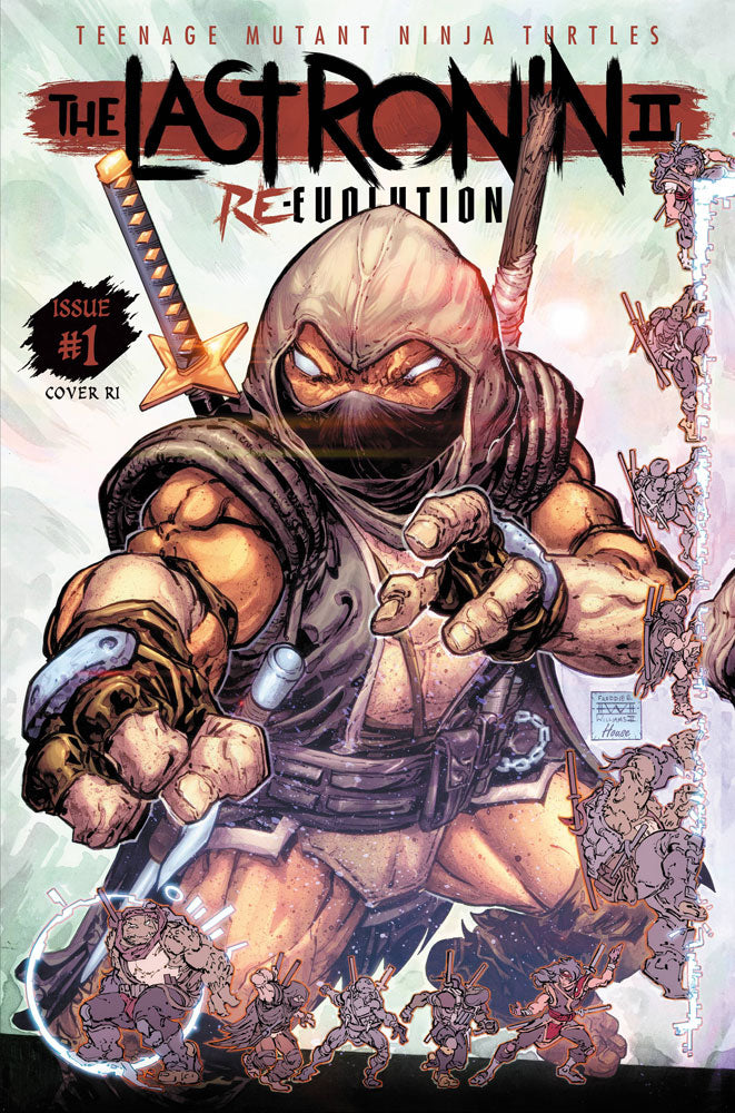 Teenage Mutant Ninja Turtles: The Last Ronin II - Re-Evolution #1 Cover RI  1:25 Williams II Variant