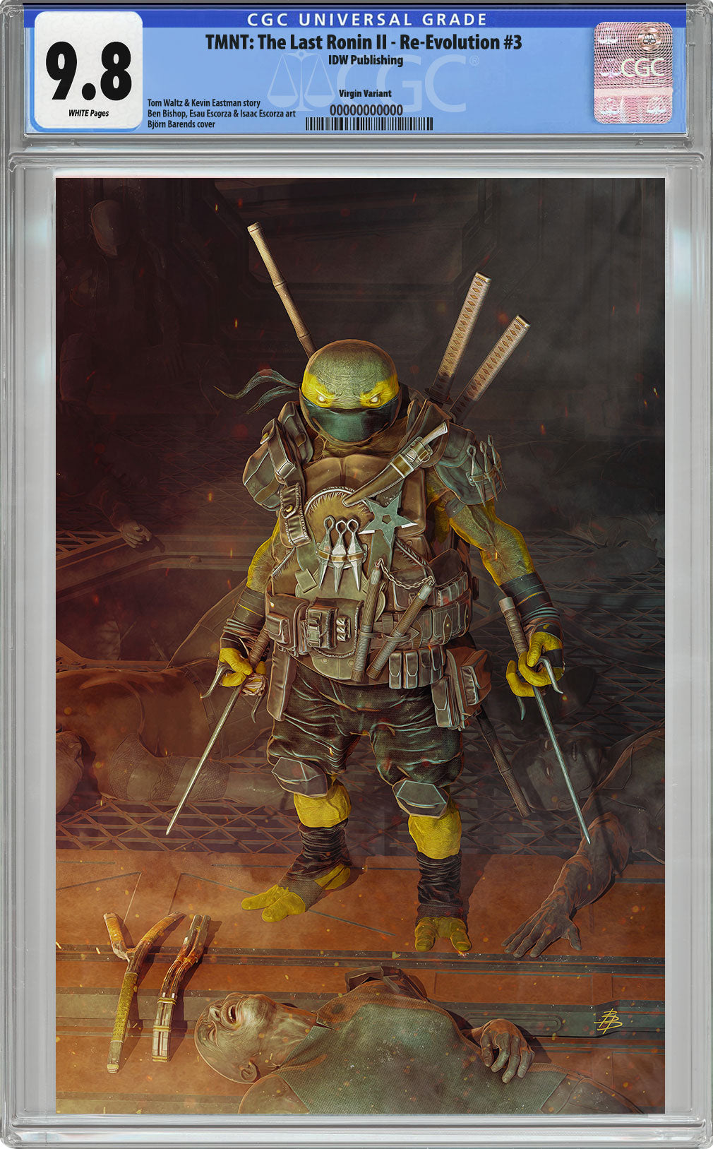 CGC 9.8 TMNT The Last Ronin sold