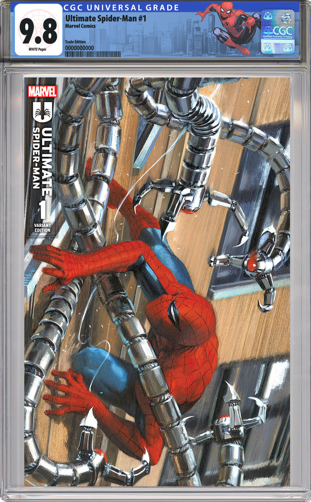 Ultimate Spider-Man #1 Gabriele Dell'Otto CGC 9.8 VIRGIN EDITION –  Carnivore Comics