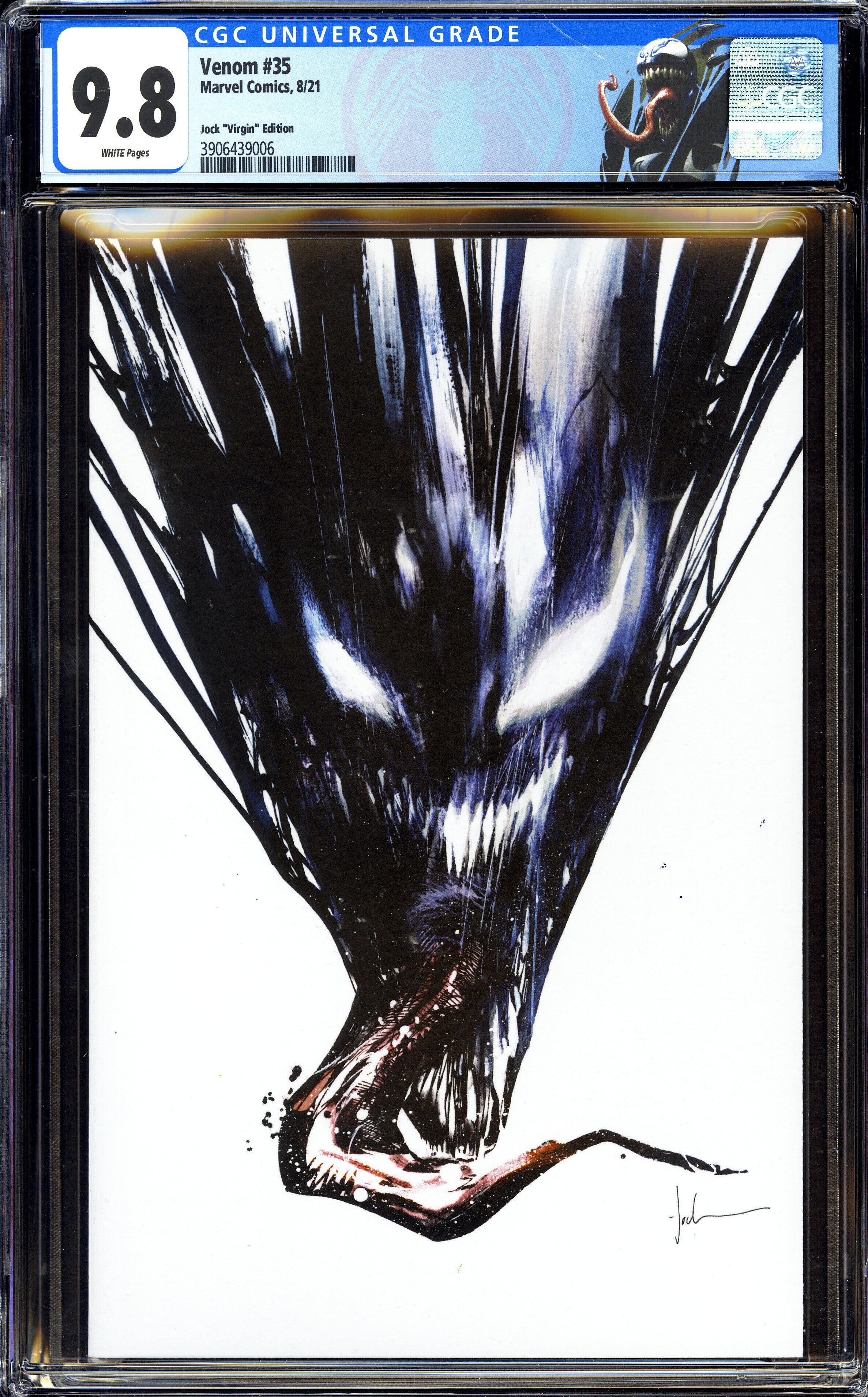 VENOM #35 JOCK 1:500 shops VIRGIN VARIANT CGC Graded 9.4 Marvel Comics