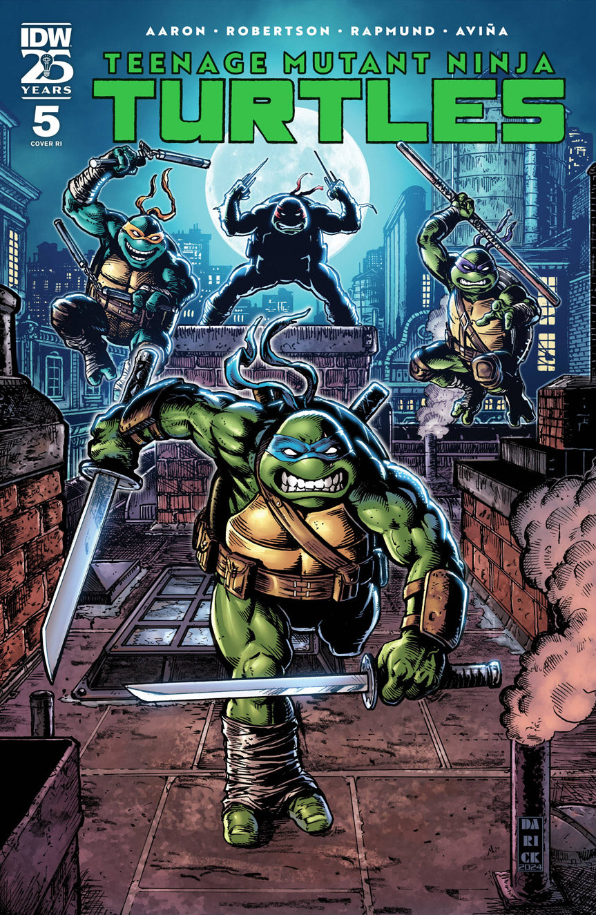 Teenage Mutant Ninja Turtles #5 1:50 Darick Robertson Variant