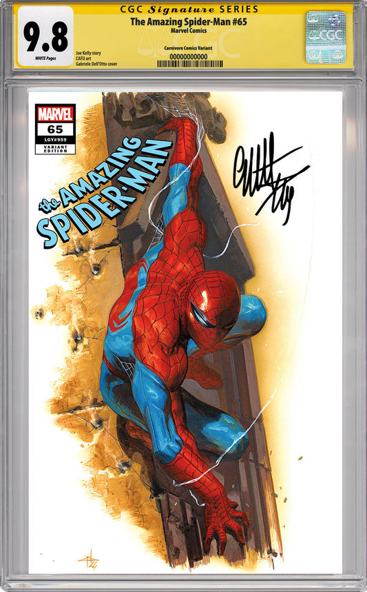 Amazing Spider-Man #65 CCG SS 9.8 Gabriele Dell'Otto