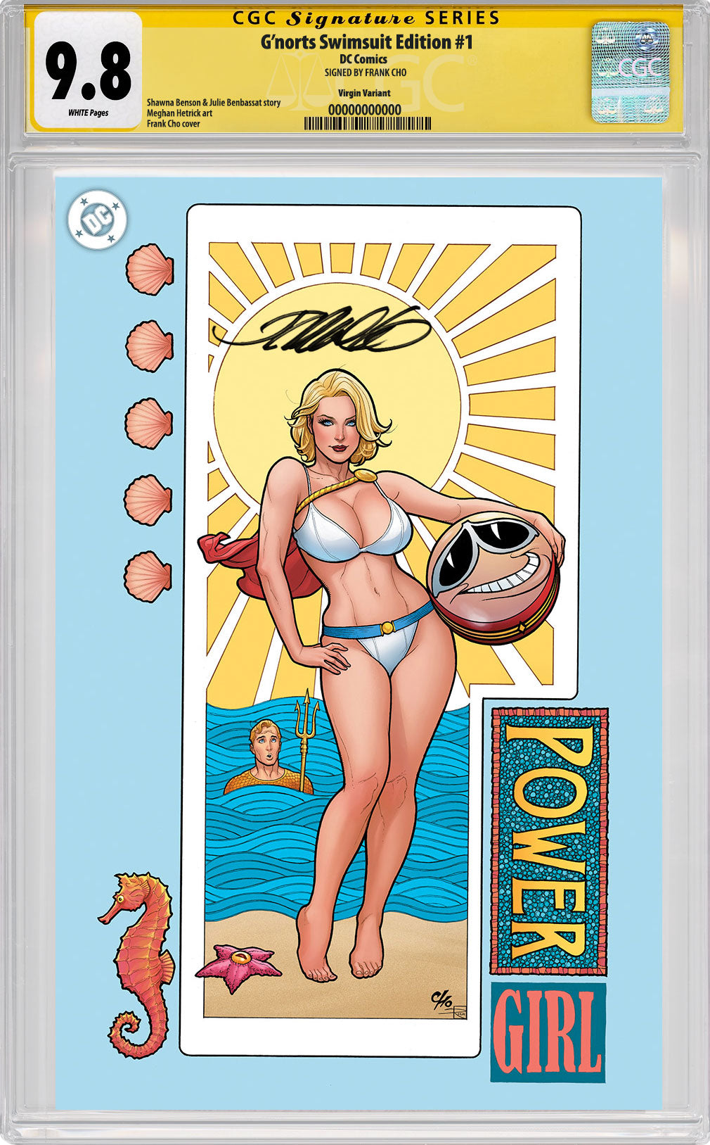 G'nort's Swimsuit Edition CGC 9.8 / Power Girl | Frank Cho