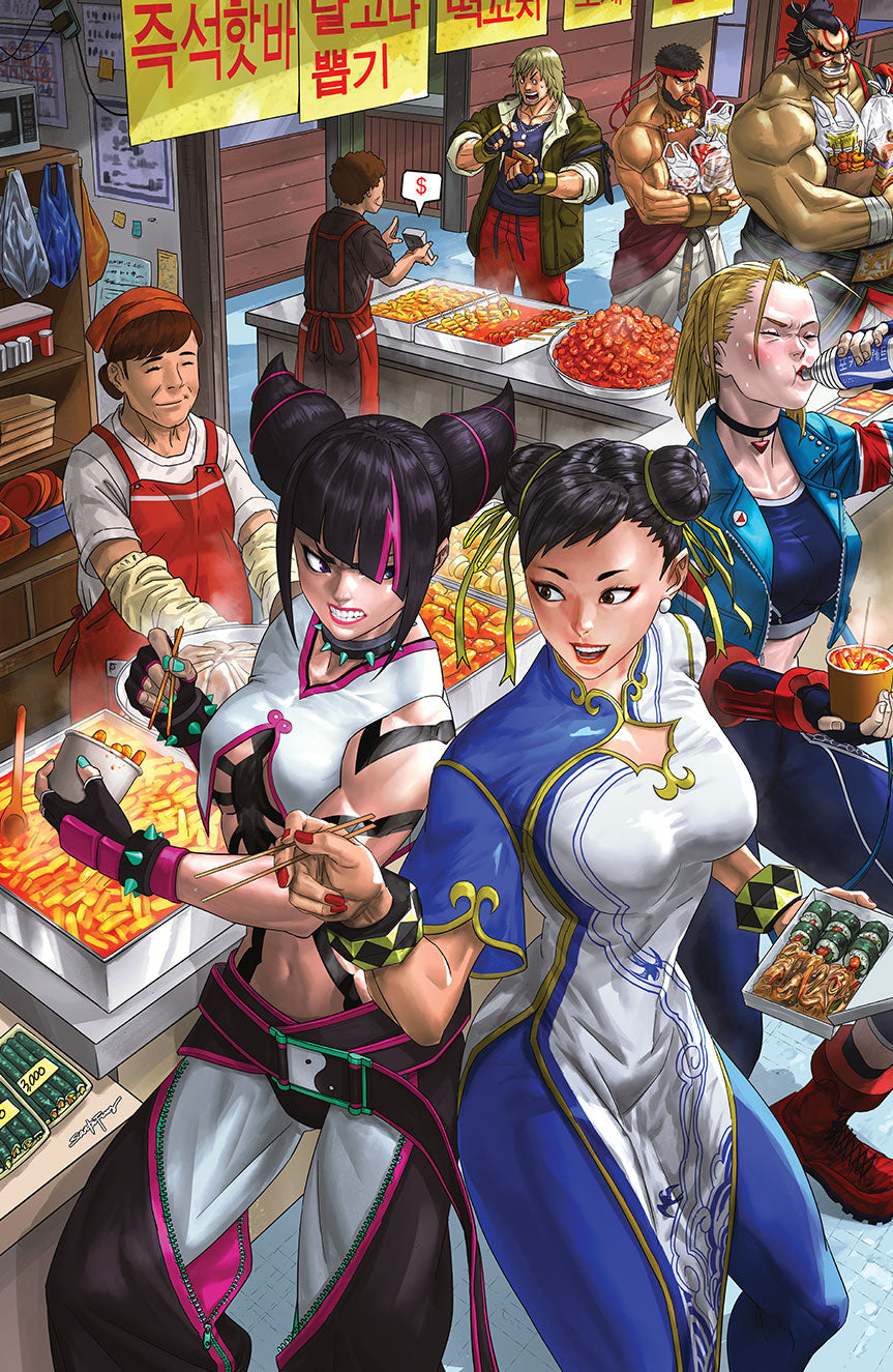 Street Fighter Masters: Game Gals # SUSHI 1 Santa Fung Virgin