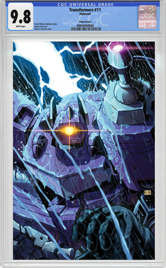 Transformers #11 CGC 9.8 Ryan G. Browne