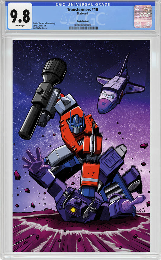 Transformers #10 CGC 9.8 Jim Stafford