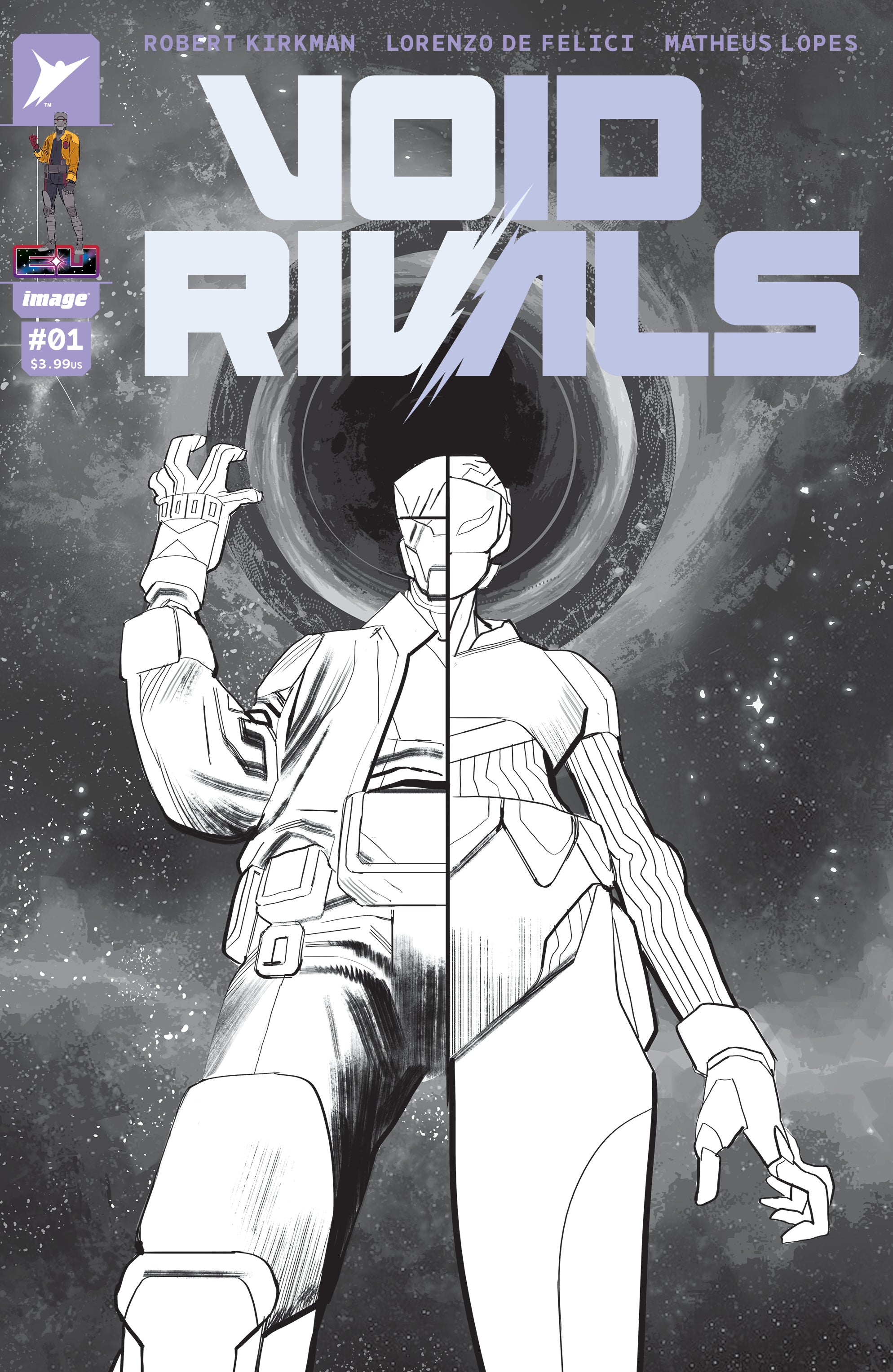 VOID RIVALS #1 Lorenzo De Felici Black And White Exclusive 1st Print ...